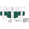 API-6A Flange para cabeça de poço